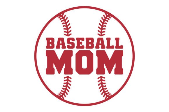 Baseball Mom Sports Fan Design: A Stitch Test