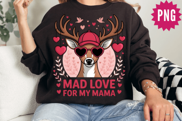 Boys Valentines Mad Love for Mama PNG Review