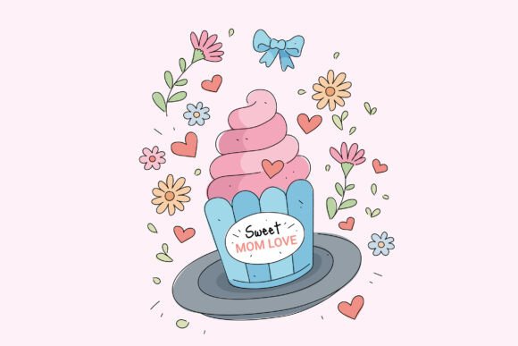 Charming Sweet Mom Love Embroidery Design