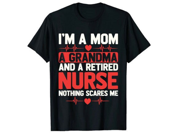 Grandma Nurse Mother's Day T-shirt Design Review