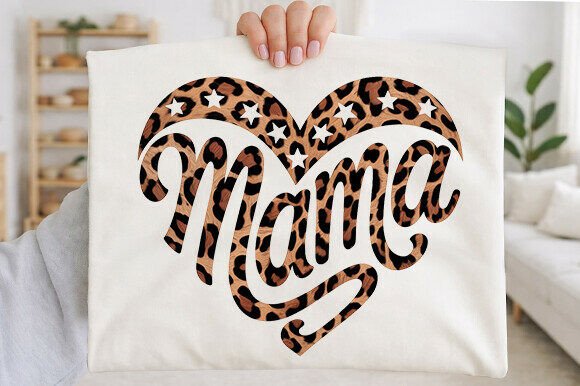 Heart Mama, Mom Png: A Charming Mother's Day Design