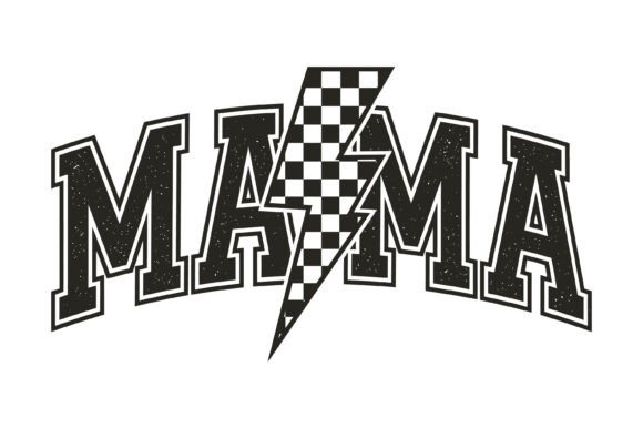 Mama Lightning Checkered Typography Review