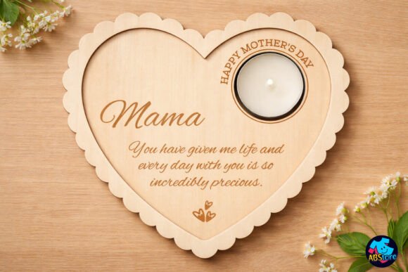 Mom Heart Tealight Candle Holder: A Maker's Review