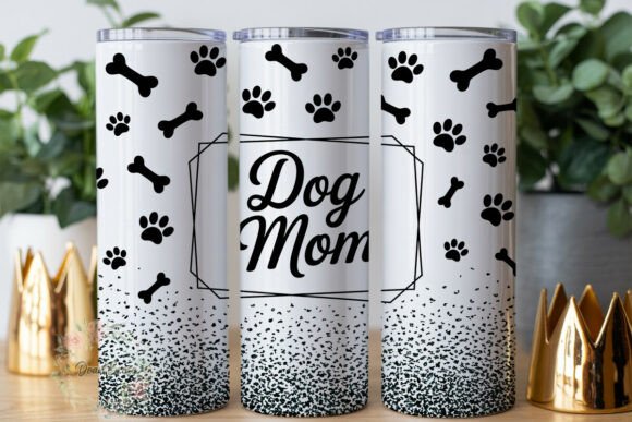 Review: Dog Mom Paws Glitter Tumbler Wrap