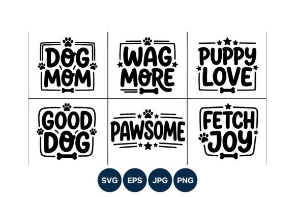 Review: Dog Mom Pawsome Puppy Love Lettering