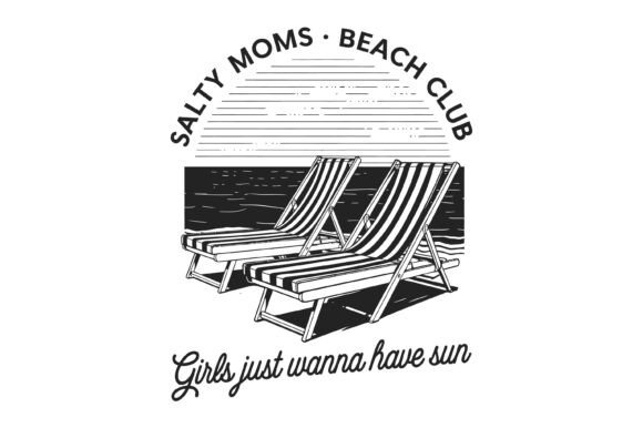 Salty Moms Beach Club: A Vintage Embroidery Review